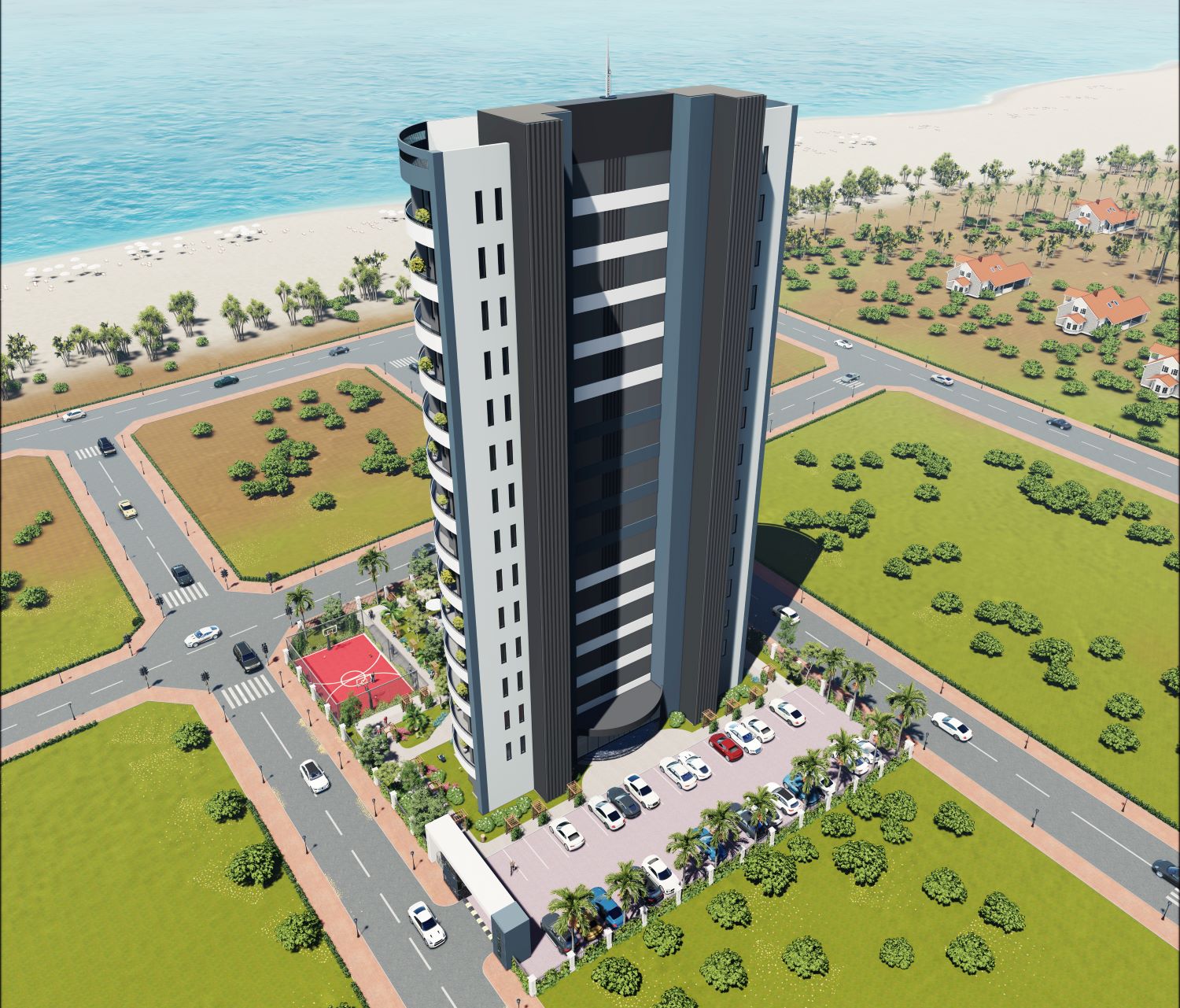 Apartments under construction in Mersin, in the Tomyuk district 4
