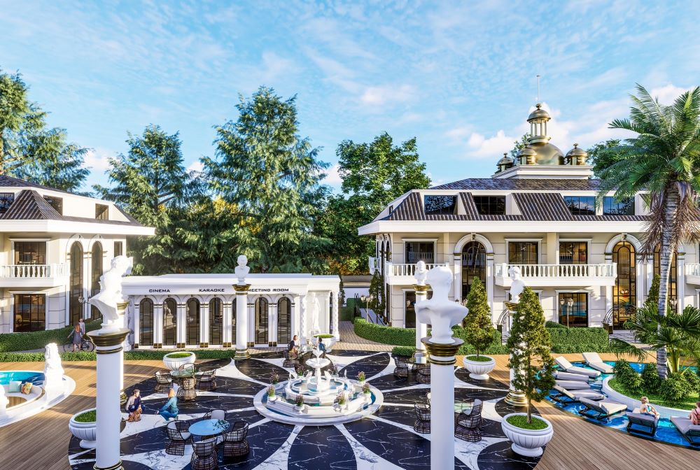 Apartments in a luxurious complex designed with a five-star hotel concept in the ecologically clean neighborhood of Inzekum 17
