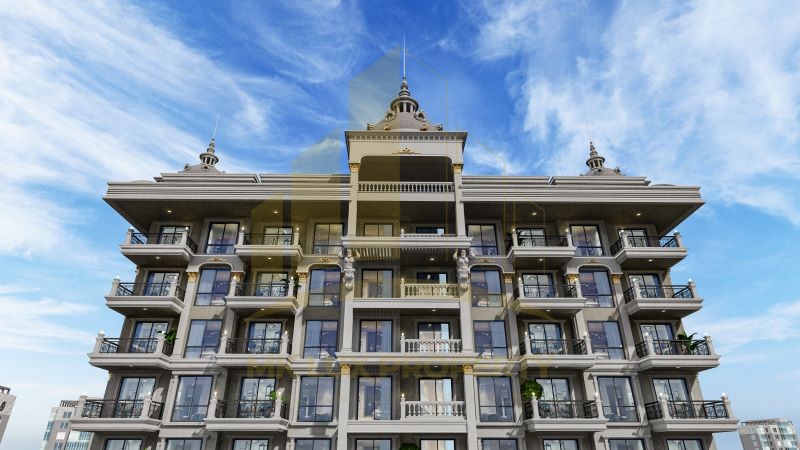 Spacious apartments in a luxurious complex in the center of Alanya 25