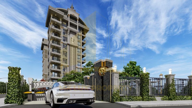Spacious apartments in a luxurious complex in the center of Alanya 5