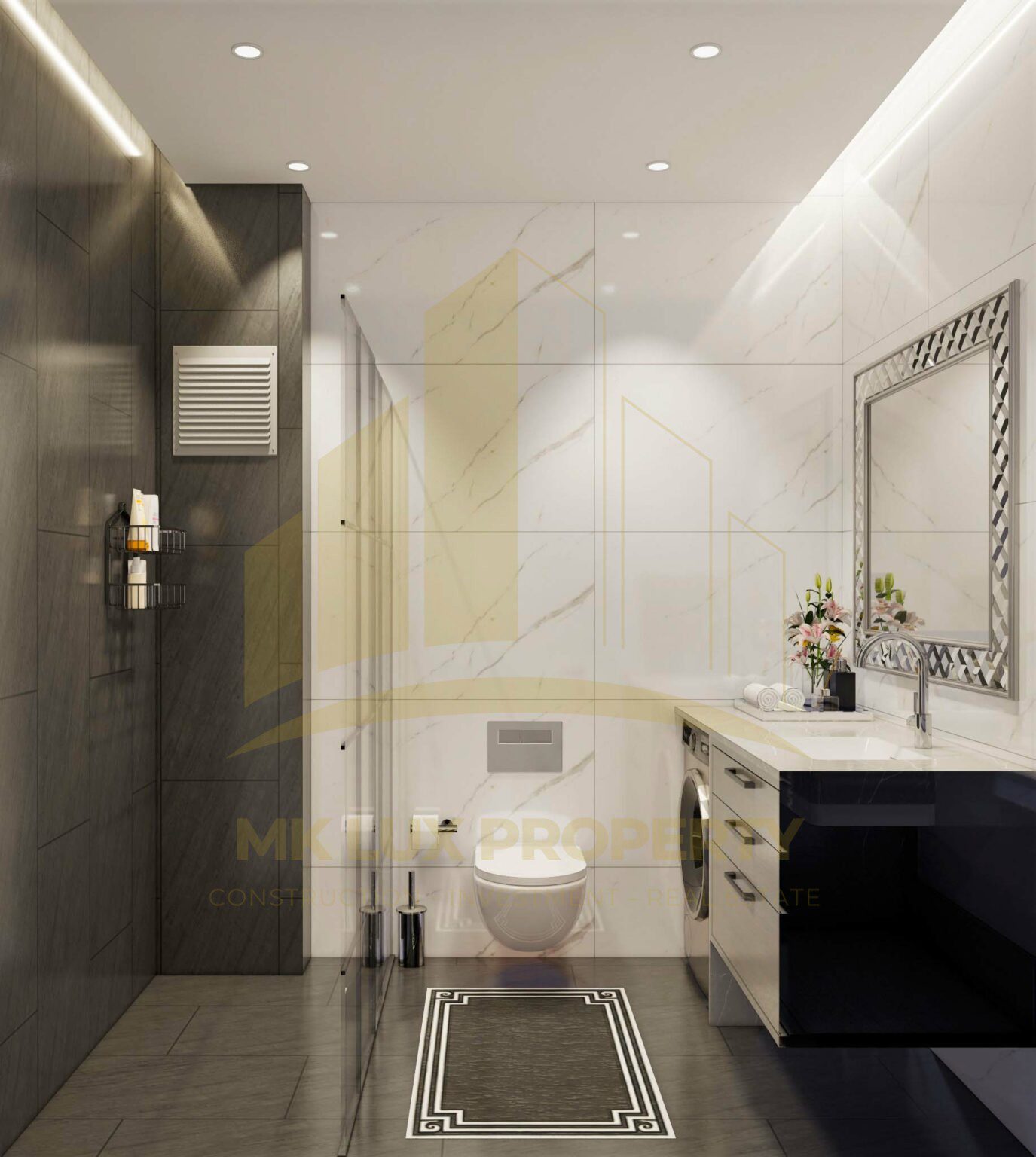 Apartments away from the hustle and bustle of the city in a modern complex in the Oba neighborhood 23