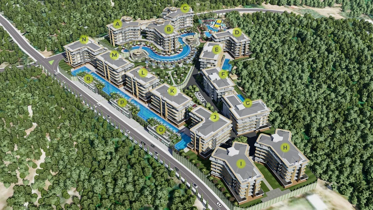 Новый роскошный проект класса люкс в Кестеле 20
