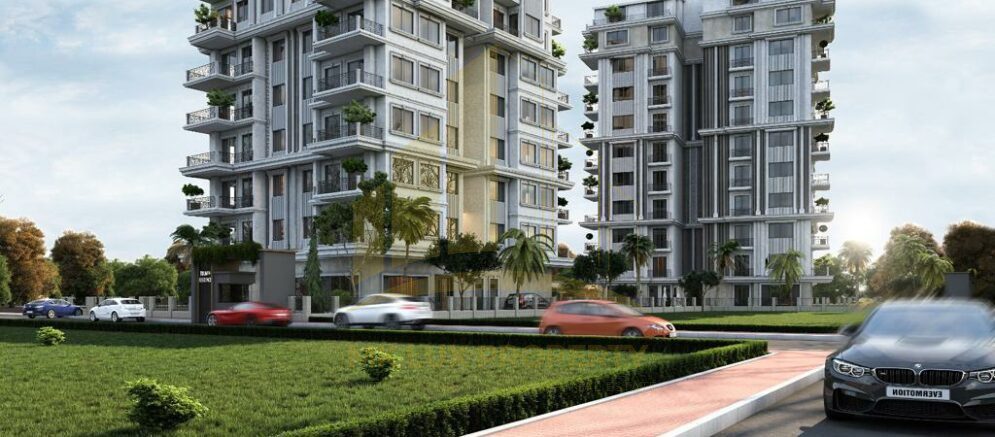 Apartments with views of the sea and mountains in the center of Alanya 2
