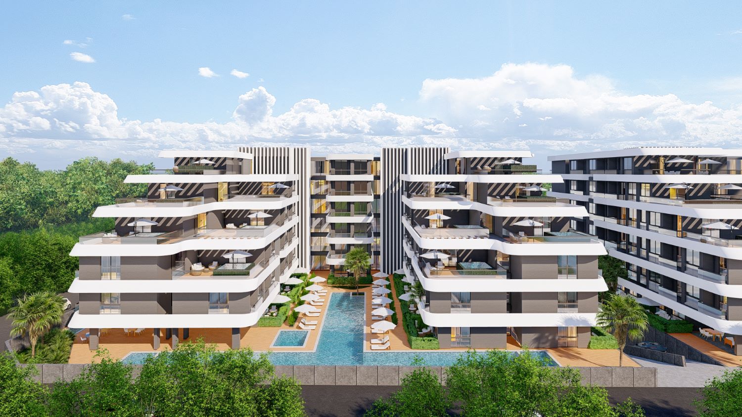 A new luxury residential complex in the planning stage in the Altyntaş neighborhood 2