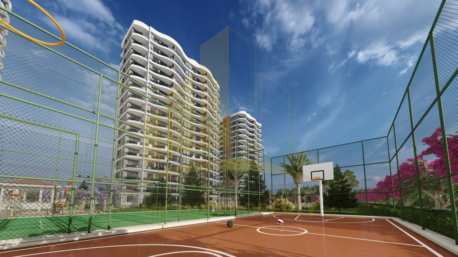 Apartments under construction in Mersin, in the Arpaçbahşış neighborhood 9