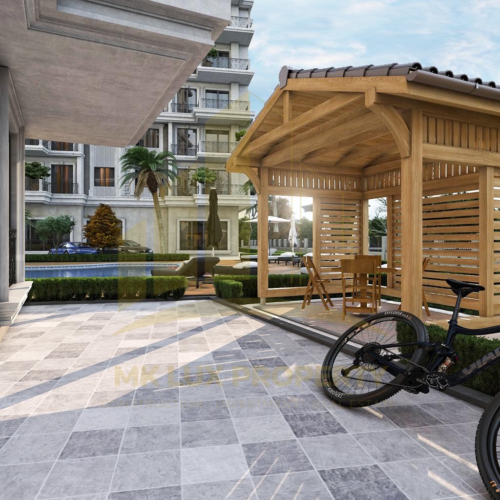 Apartments with views of the sea and mountains in the center of Alanya 4