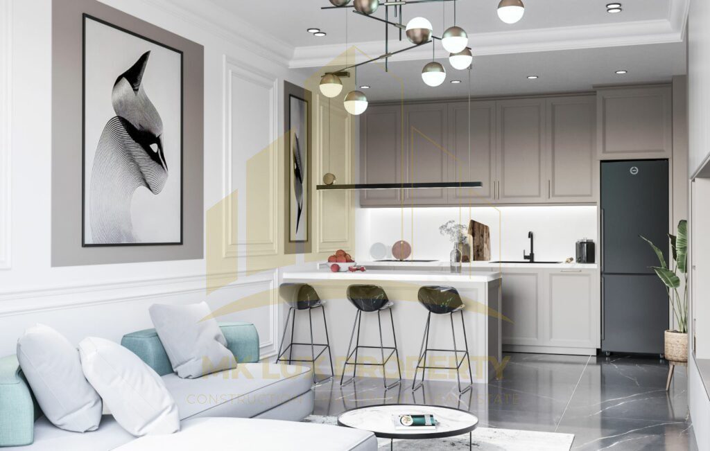 Apartments in a new complex under construction in the Demirtas district of Alanya 12