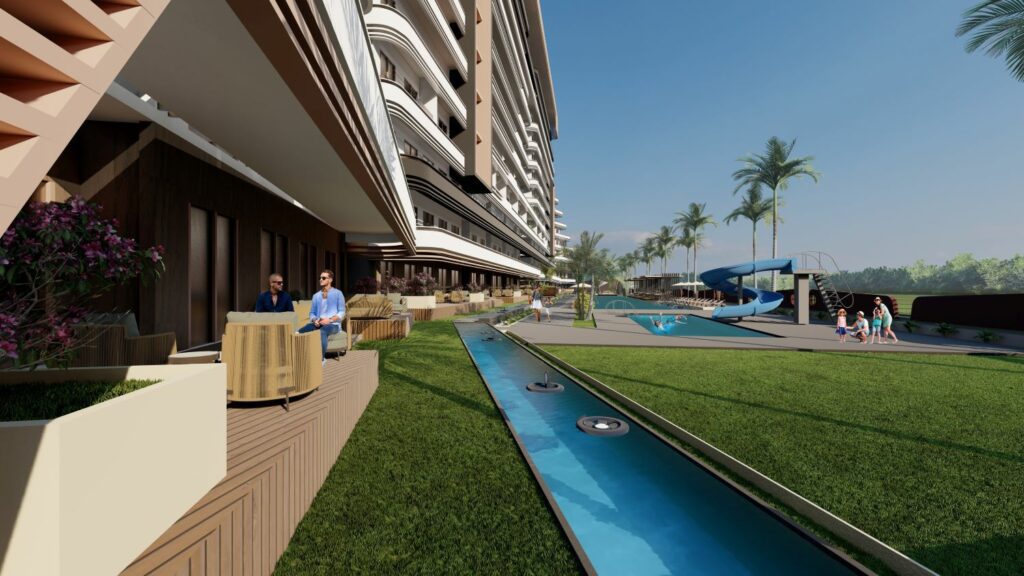 A premium-class residential complex with its own amenities in the Altyntaş neighborhood 14