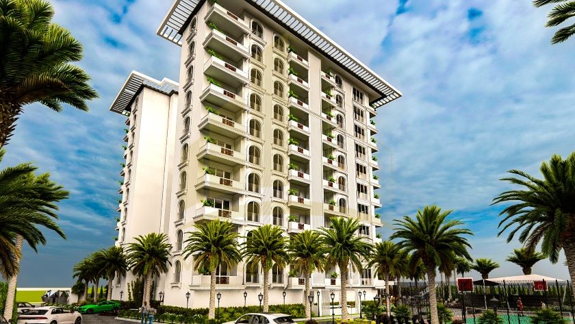 Antalya sahil şeridinin en iyi bölgelerinden birinde, 7 yıldızlı otel altyapısına sahip ultra lüks kompleks 28