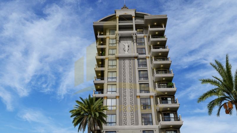 Spacious apartments in a luxurious complex in the center of Alanya 7