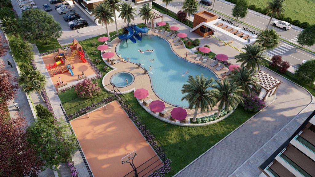 Apartments with ocean views in a complex located in one of the best areas of the Antalya coast 7