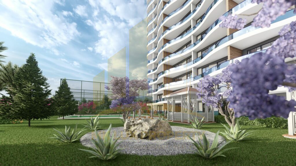 Apartments under construction in Mersin, in the Arpaçbahşış neighborhood 11