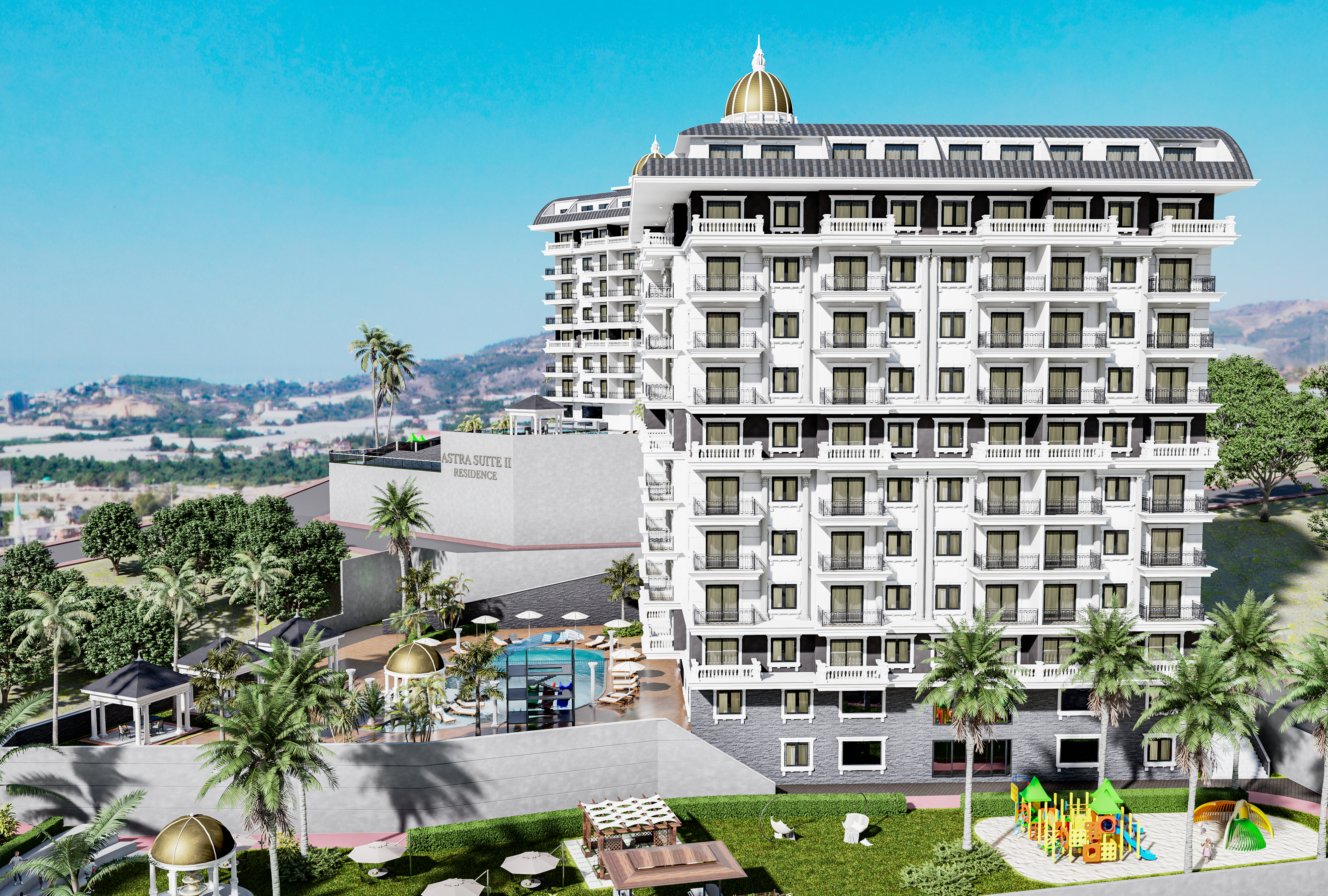 An ultra-luxurious complex in an upscale neighborhood of Alanya 68
