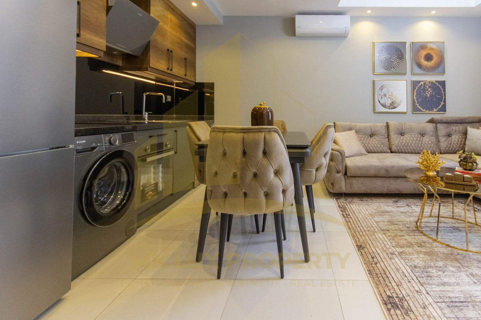 Two-room apartment for rent in a prestigious and popular complex in Alanya 19