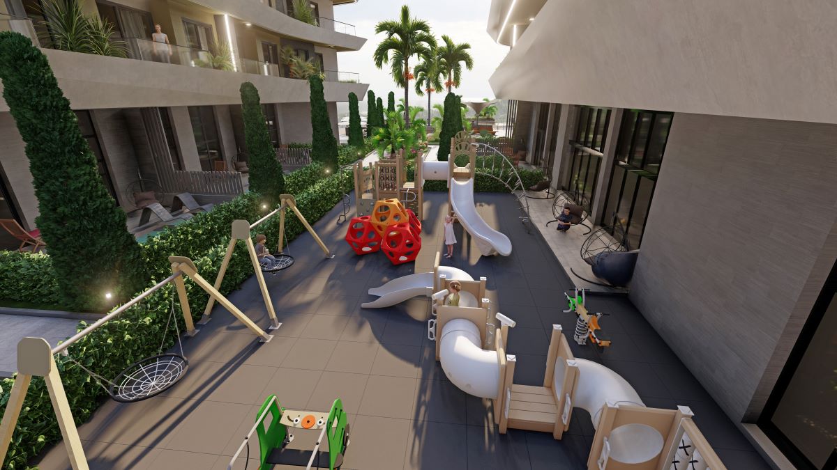 A luxurious development with the infrastructure of a seven-star hotel in Mahmutlar 11