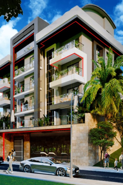 An ultra-luxurious complex in an upscale neighborhood of Alanya 1