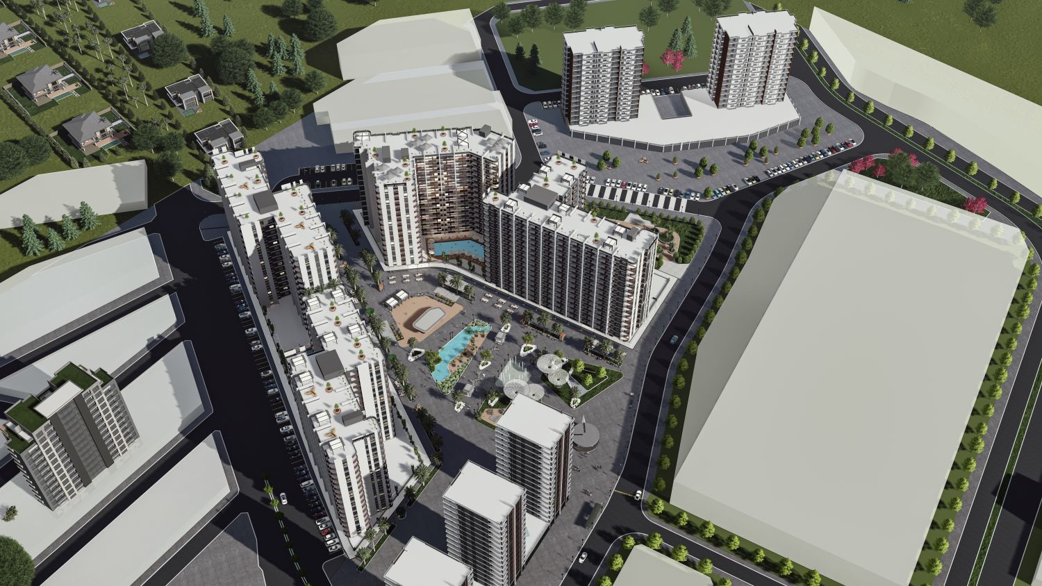 Investment project for a residential complex with extensive infrastructure in the Tarsus area 14