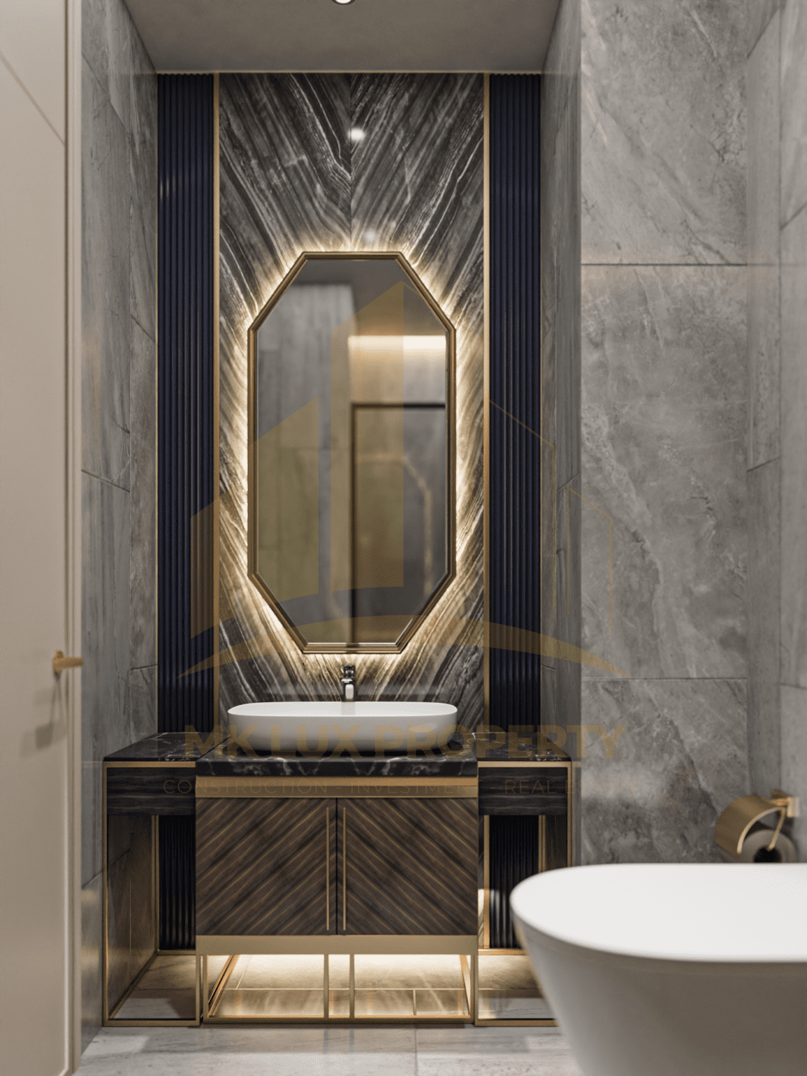 Spacious apartments in a luxurious complex in the center of Alanya 34