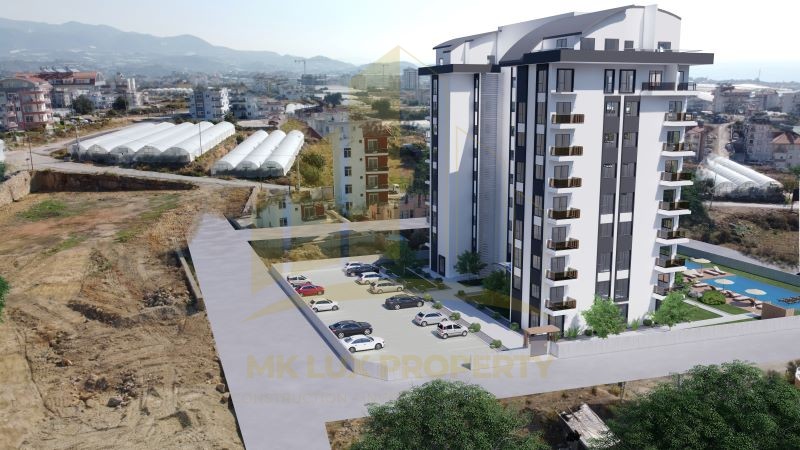 Antalya sahil şeridinin en iyi bölgelerinden birinde yer alan sitedeki daireler 5