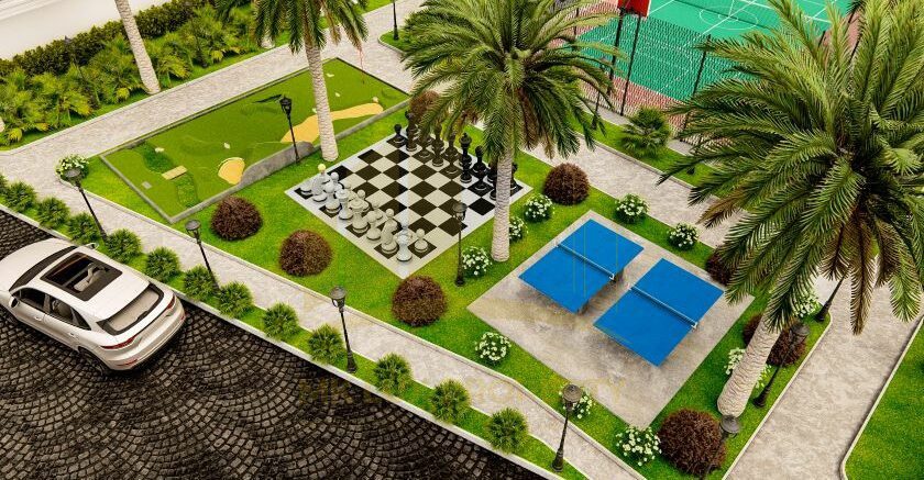Antalya sahil şeridinin en iyi bölgelerinden birinde, 7 yıldızlı otel altyapısına sahip ultra lüks kompleks 24