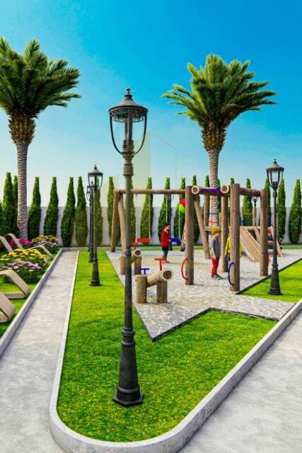 Antalya sahil şeridinin en iyi bölgelerinden birinde, 7 yıldızlı otel altyapısına sahip ultra lüks kompleks 8