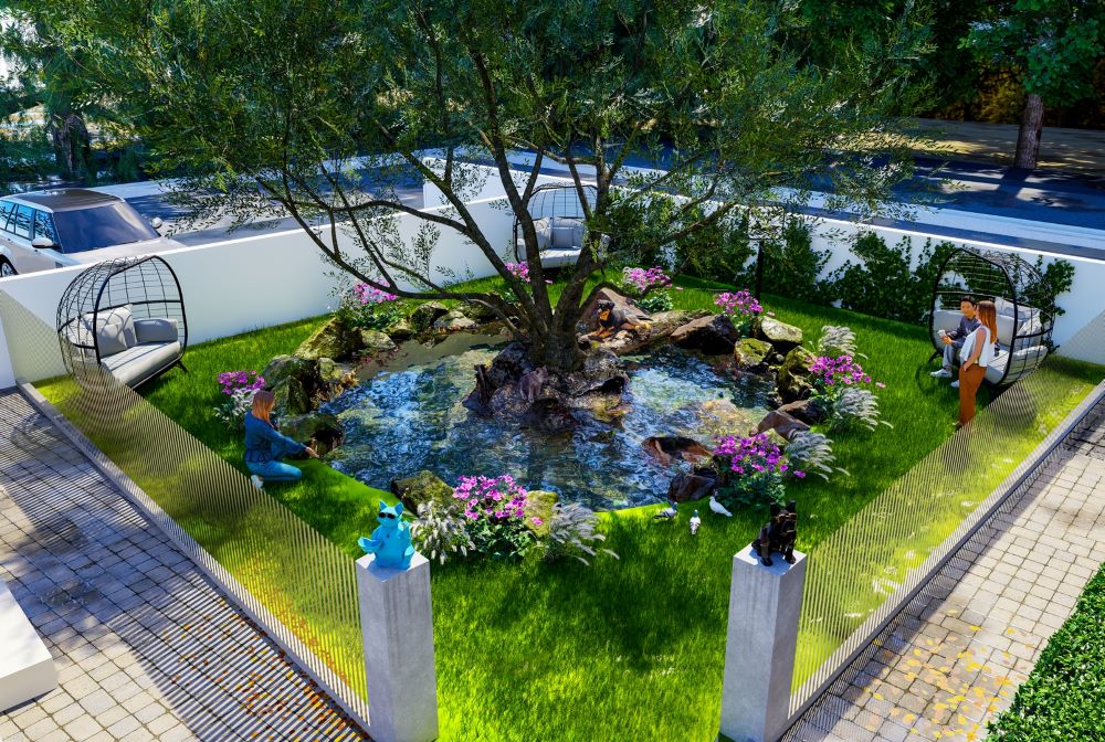 Apartments in a luxurious complex designed with a five-star hotel concept in the ecologically clean neighborhood of Inzekum 27