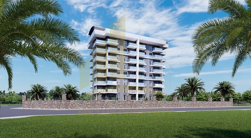 Apartments in a complex under construction in Mersin, in the Arpaçbahışış neighborhood 4