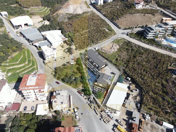 A luxury residential complex in Alanya, in the Cikcili neighborhood 7
