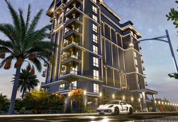 Spacious apartments in a luxurious complex in the center of Alanya 15