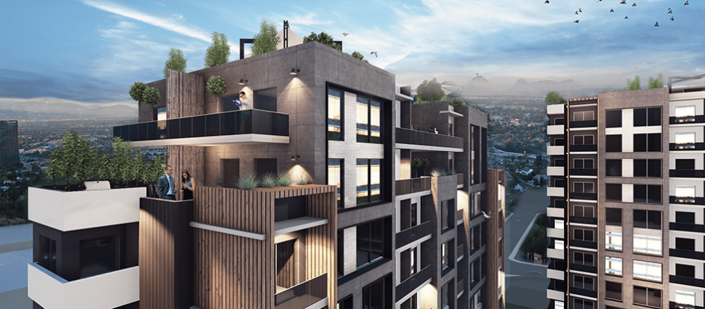 The last few apartments in a complex nearing completion in the Teje neighborhood 4