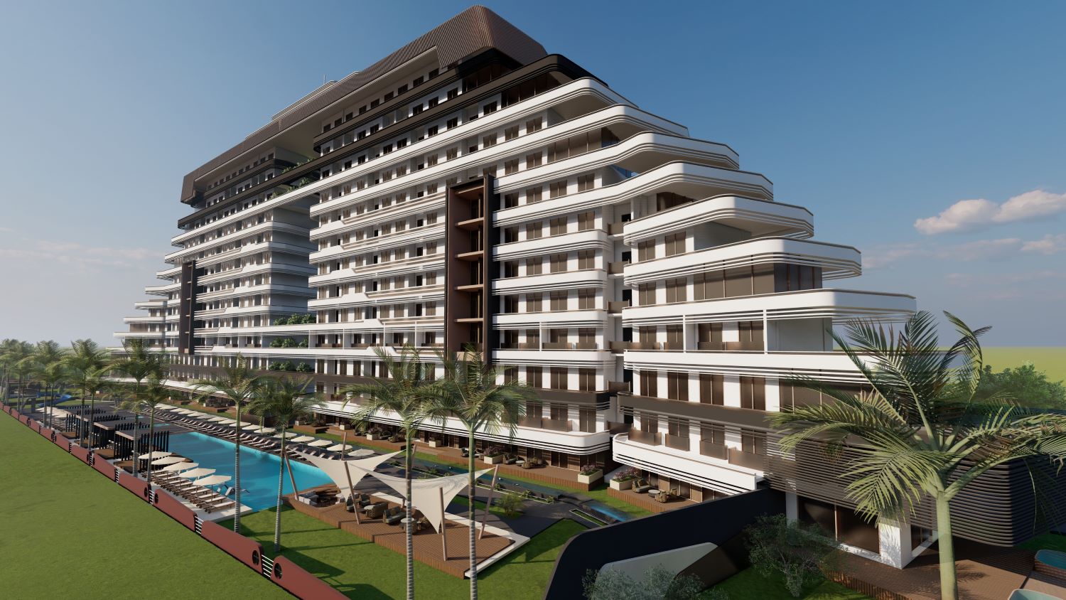A premium-class residential complex with its own amenities in the Altyntaş neighborhood 8