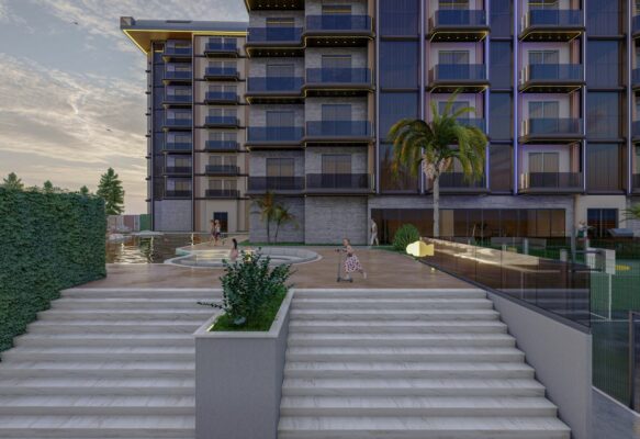 A residential complex with five-star hotel amenities in the Payallar area 5