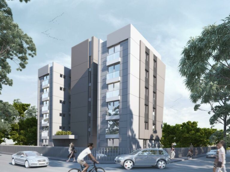 Residential complex under construction in the Altyntash district 3