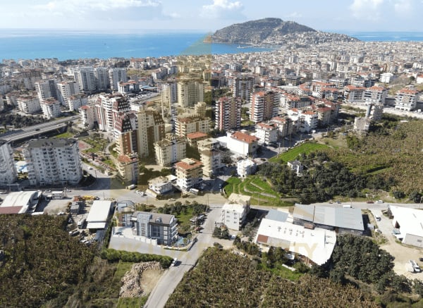 A luxury residential complex in Alanya, in the Cikcili neighborhood 9
