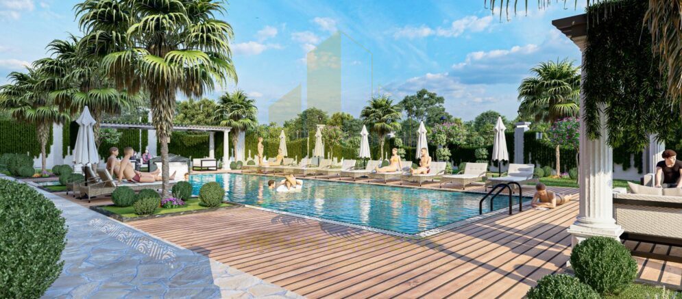 Apartments in a new complex under construction in the Demirtas district of Alanya 5