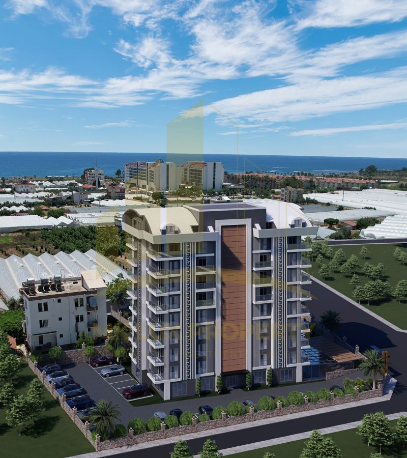 Apartments with ocean views in a complex located in one of the best areas of the Antalya coast 2