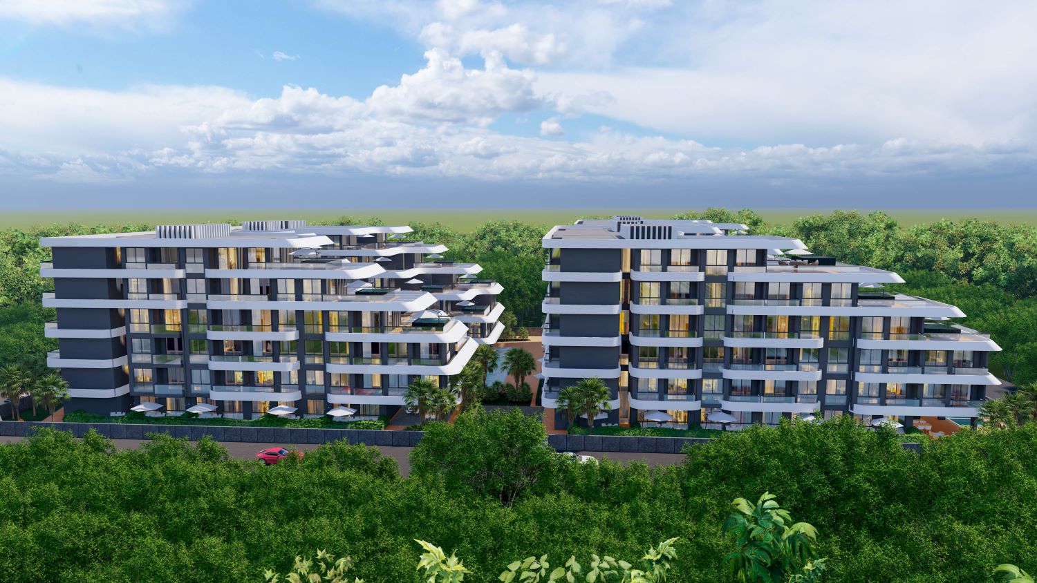 A new luxury residential complex in the planning stage in the Altyntaş neighborhood 9