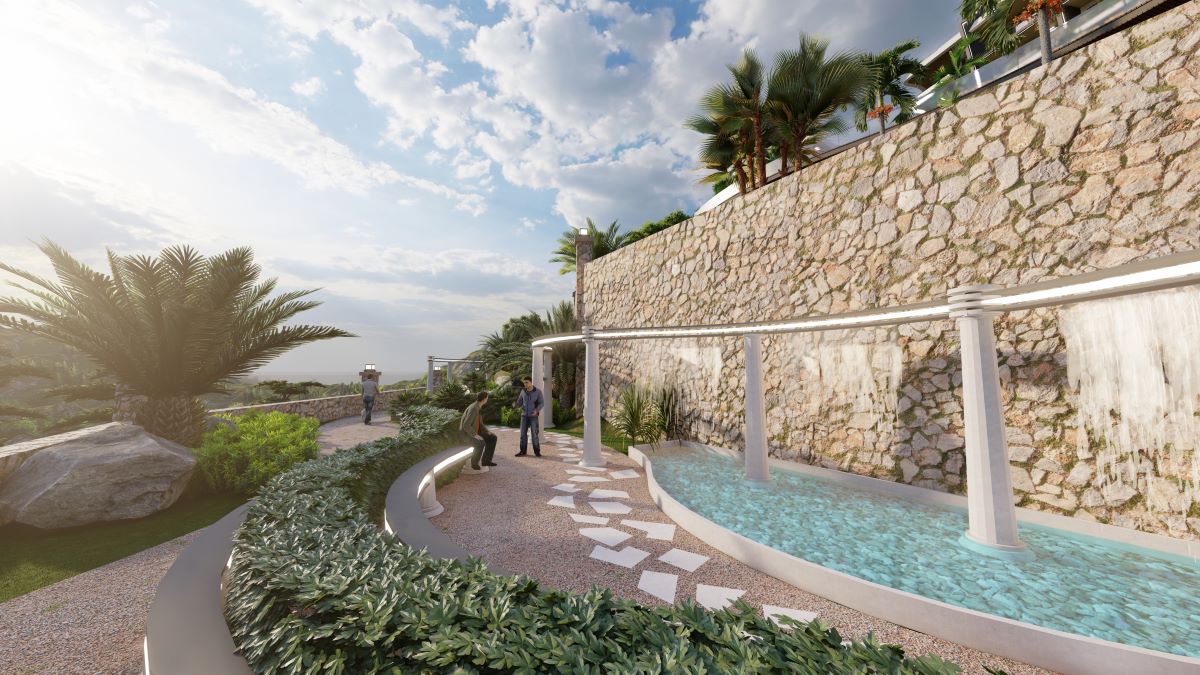A luxurious development with the infrastructure of a seven-star hotel in Mahmutlar 13