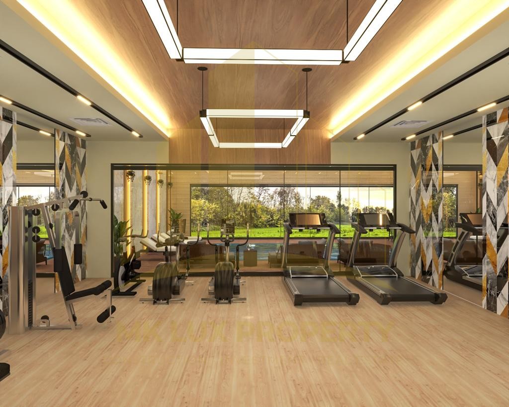 Apartments in a complex under construction in the center of Alanya 10