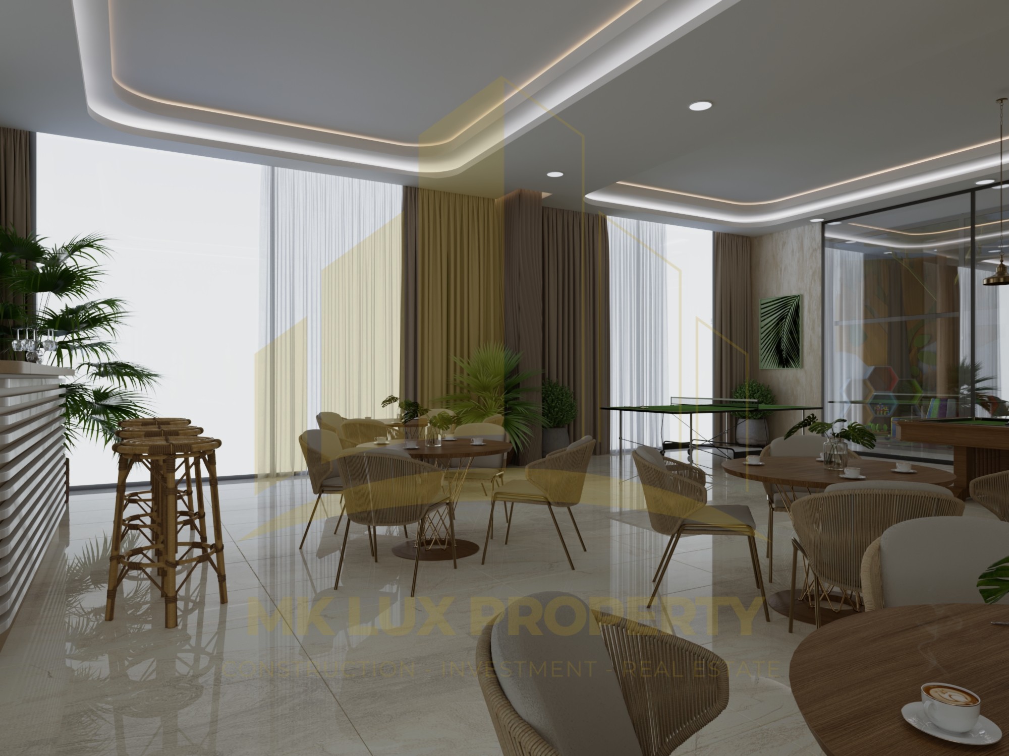 An ultra-luxurious complex in an upscale neighborhood of Alanya 51