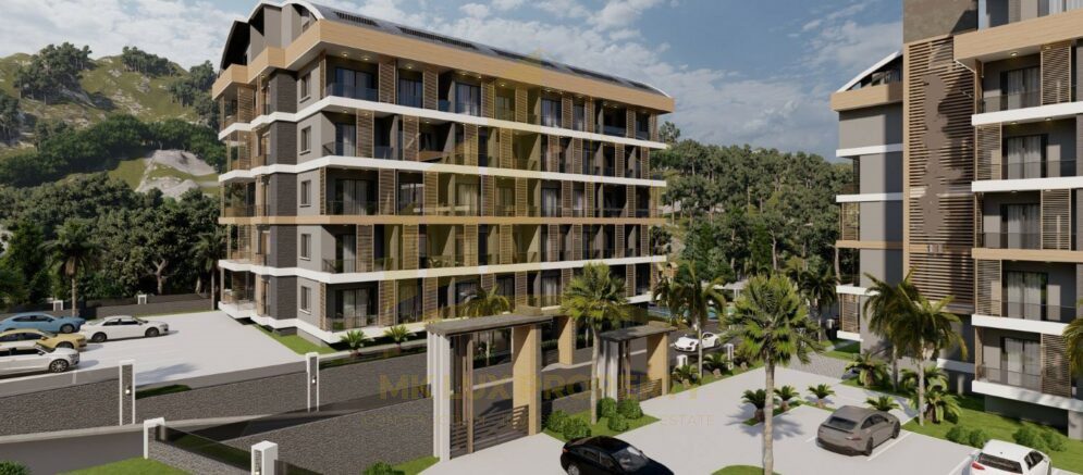 Alanya Çiplaklı'da inşaatı devam eden yeni projede gayrimenkul 4
