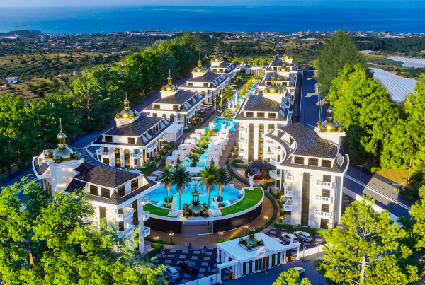 Apartments in a luxurious complex designed with a five-star hotel concept in the ecologically clean neighborhood of Inzekum 1