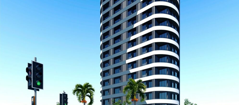 Apartments under construction in Mersin, in the Tomyuk district 3
