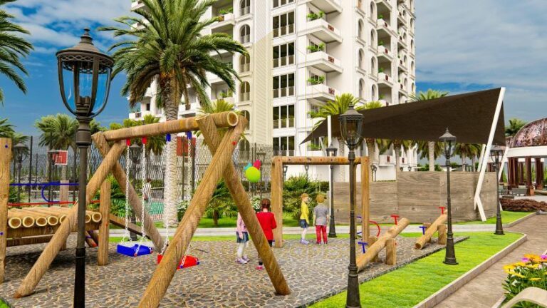 Antalya sahil şeridinin en iyi bölgelerinden birinde, 7 yıldızlı otel altyapısına sahip ultra lüks kompleks 5