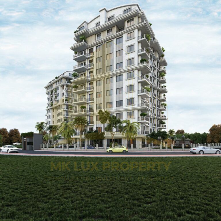 Apartments with views of the sea and mountains in the center of Alanya 11