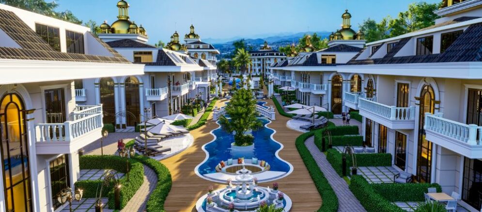 Apartments in a luxurious complex designed with a five-star hotel concept in the ecologically clean neighborhood of Inzekum 21