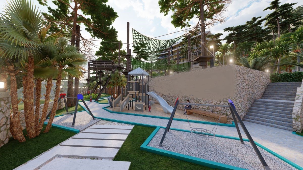 A luxurious development with the infrastructure of a seven-star hotel in Mahmutlar 19
