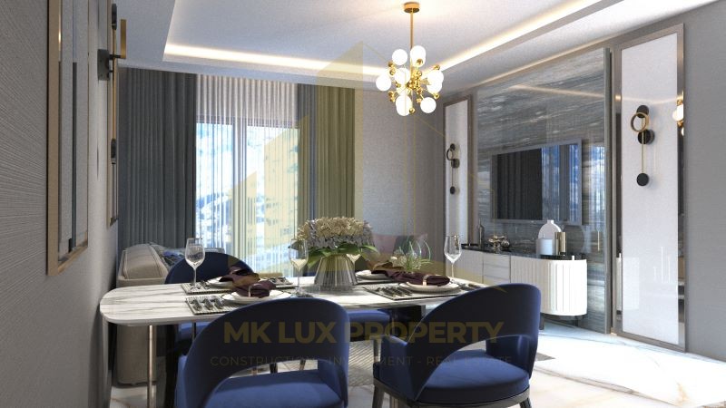 Antalya sahil şeridinin en iyi bölgelerinden birinde yer alan sitedeki daireler 13