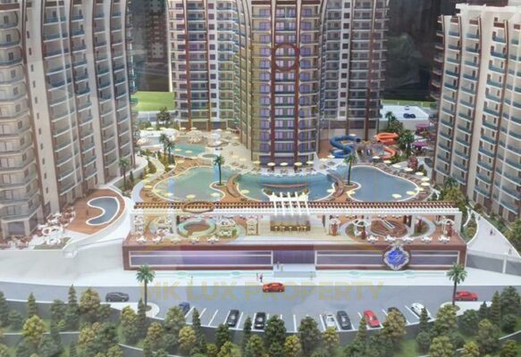 Аренда роскошной квартиры 2+1 в комплексе Азура парк уровня 7* отеля 11