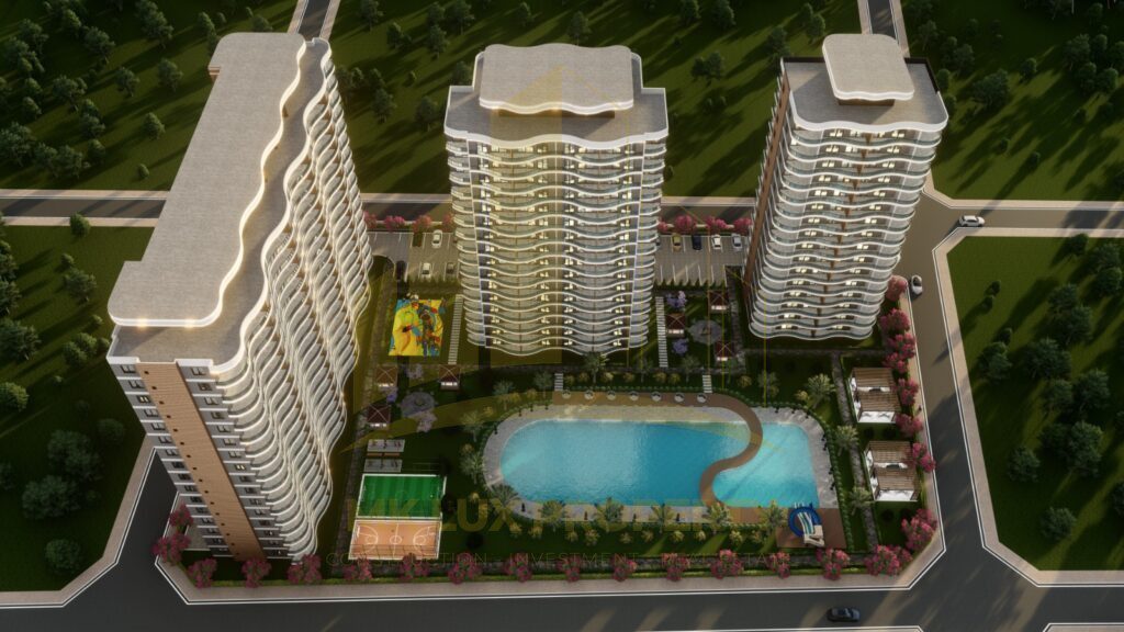 Apartments under construction in Mersin, in the Arpaçbahşış neighborhood 4